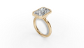 Radiant Bezel Setting Ring